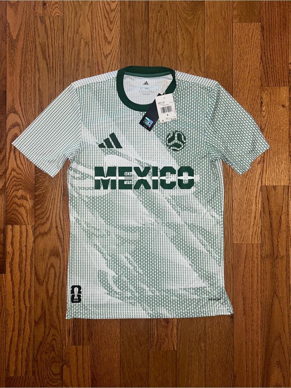 Mexico 2026 FIFA World Cup Adidas AeroReady Jersey Sizes Small & Medium NEW